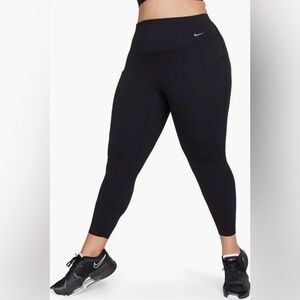 NIKE Universa High Waist 7/8 Pocket Leggings (L)